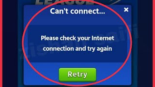 Cricket League Can't connect Fix Please check your internet connection and try again Problem Solve screenshot 1