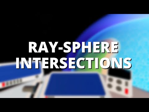 Planet atmospheres, ray-sphere intersections.