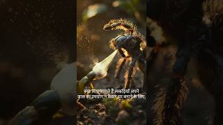 Spider Attack: मकड़ी का शिकार करने का अनोखा तरीका | Amazing Nature Facts#shorts #viral