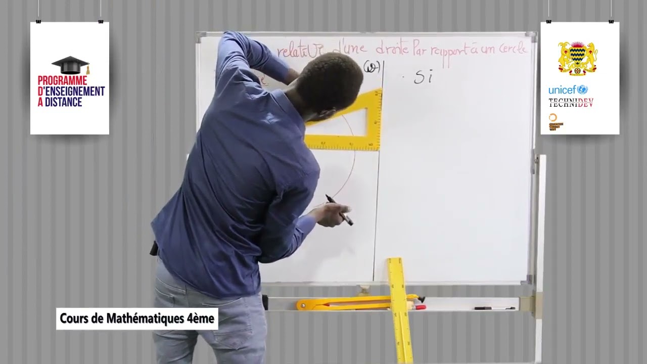 L32 Position relative d'une droite et d'un cercle