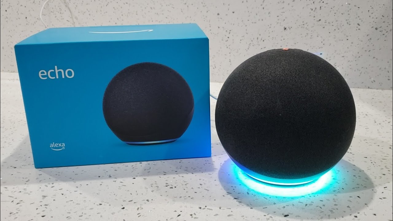 Smart Speaker  Echo 4ª Geração com Hub de Casa Inteligente e