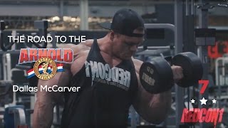 Road To The 2017 Arnold Classic - Dallas Mccarver - Ep.7 100Lb Dumbbell Curls
