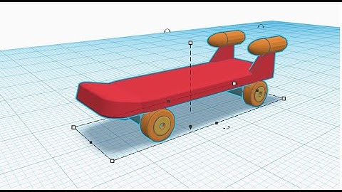 {Tinkercad 3D Models}Skateboard 1