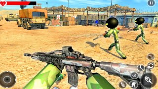 Stickman Army Fps Shooter - Stickman Counter Game - Android GamePlay screenshot 4