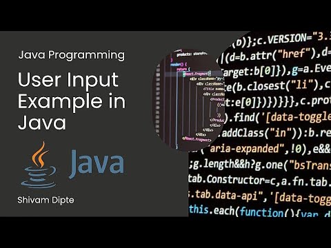 User input in Java | Scanner Class Basics | Java Programming | Shivam ...