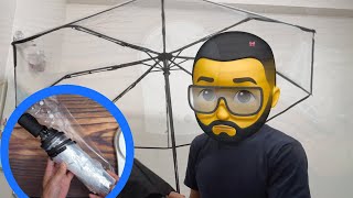 ビニールの折り畳み傘 買ったけど