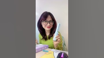 Lược điện chải tóc #luocdien #lược #luockhongday #luocdienmini #review #lamdep