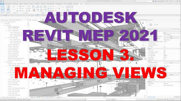 REVIT MEP 2021 - STEP BY STEP TUTORIAL 3 - MANAGING VIEWS