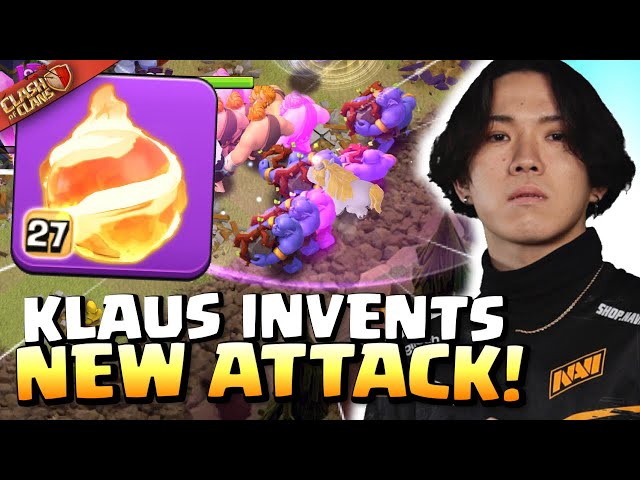 KLAUS invents new FIREBALL attack in GRAND FINALS! Stars & Kazuma vs Klaus & Teemper! Clash of Clans class=