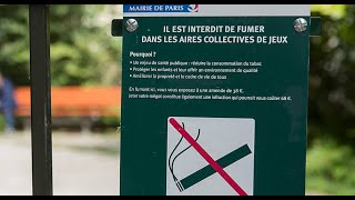 Plan anti-tabac : l'interdiction de fumer étendue aux parcs et