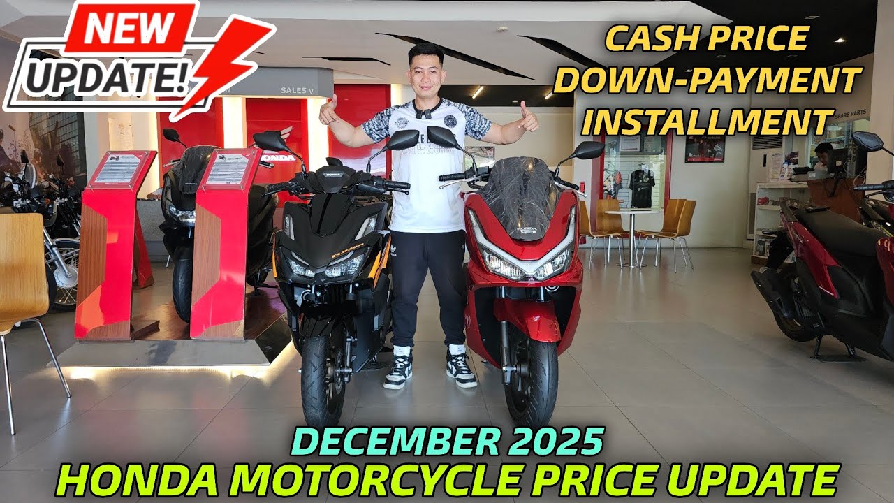 Honda Motorcycle Price List Philippines December 2025