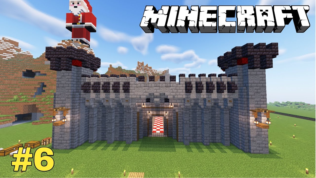 FINALLY I MADE MY CASTLE IN MINECRAFT SURVIVAL GAMEPLAY #6 - YouTube