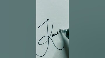 Kartik Name Signature Style #kartikaaryan #kartikaryan