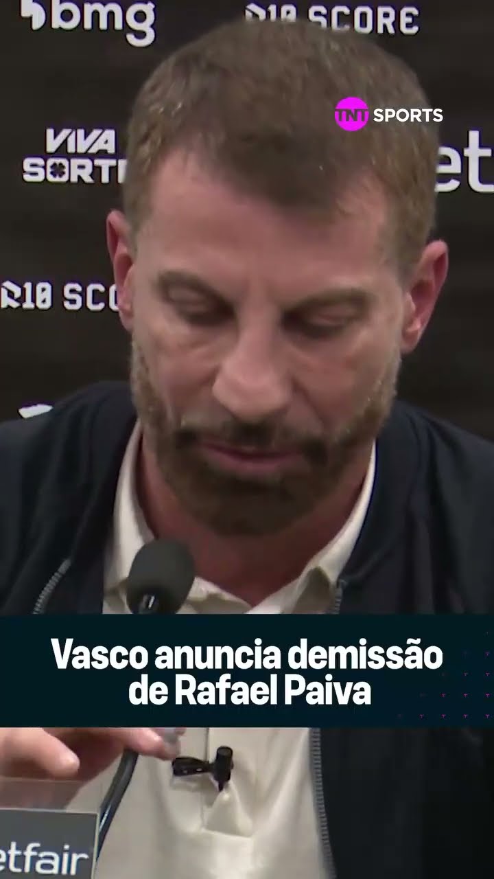 URGENTE! RAFAEL PAIVA NÃO É MAIS TÉCNICO DO VASCO!