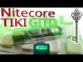 Trailtrek Nitecore TIKI GITD keychain flashlight EDC