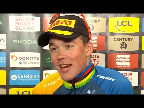 CRITÉRIUM DAUPHINÉ 2024 - Mads Pedersen : "J'aime courir en France... et gagner"