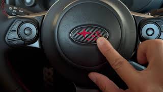 Steering Wheel Emblem Overlay - 2022+ BRZ