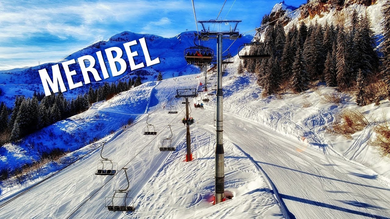 THE LARGEST LIFTLINKED SKI AREA (Meribel France 3 Valleys) YouTube