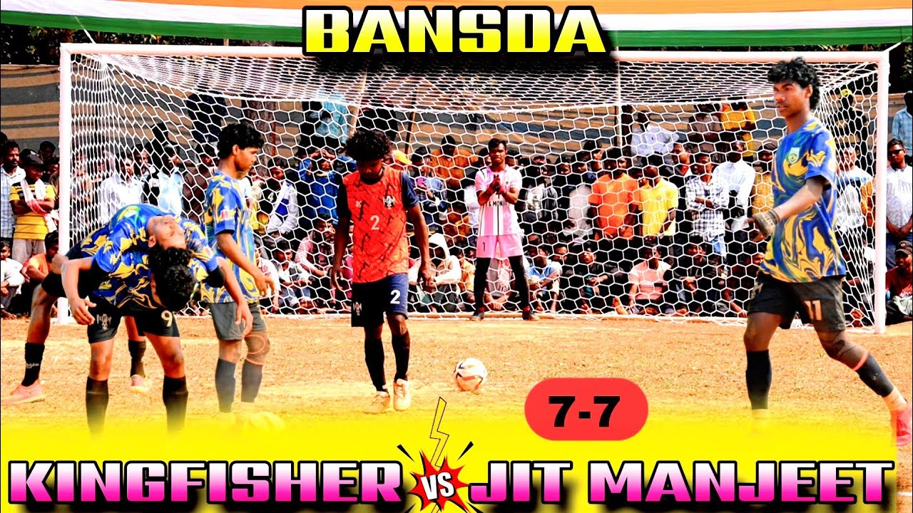 KINGFISHER POTKA VS JIT MANJEET DON XI AT BANSDA FOOTBALL MATCH 2026/ HIGHLIGHTS PALANTY KICK 