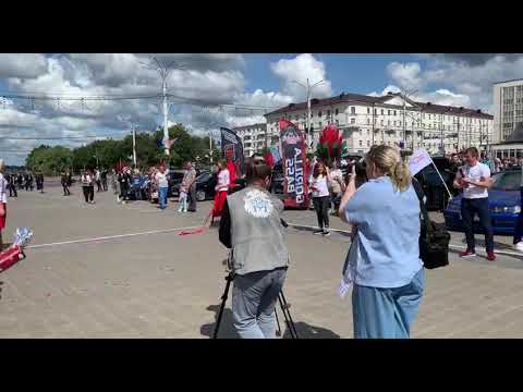 В Витебске прошел молодежный забег