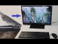 Transform a broken laptop into an All-in-One desktop PC - एक टूटे हुए लैपटॉप को कंप्यूटर में बदलें