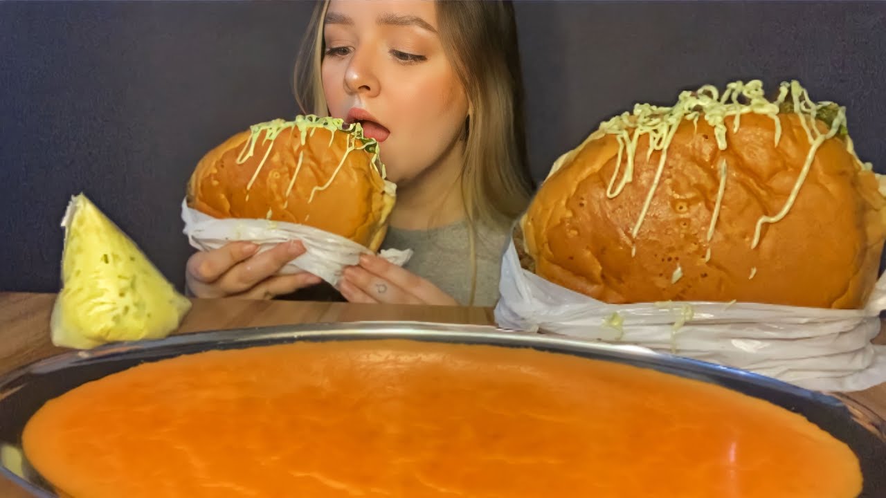 XIS - SALADA BAURU COM MAIONESE CASEIRA E MOLHO DE QUEIJO MUKBANG BRASIL | CAMILE ASMR