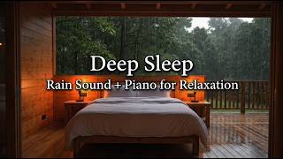 Soft Rain & Piano Music 🌧️ Deep Sleep, Relaxation and Stress Relief screenshot 1