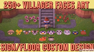 250+ VILLAGER TRANSPARENT PORTRAIT PICTURE CREATOR CODES IN ANIMAL CROSSING NEW HORIZONS