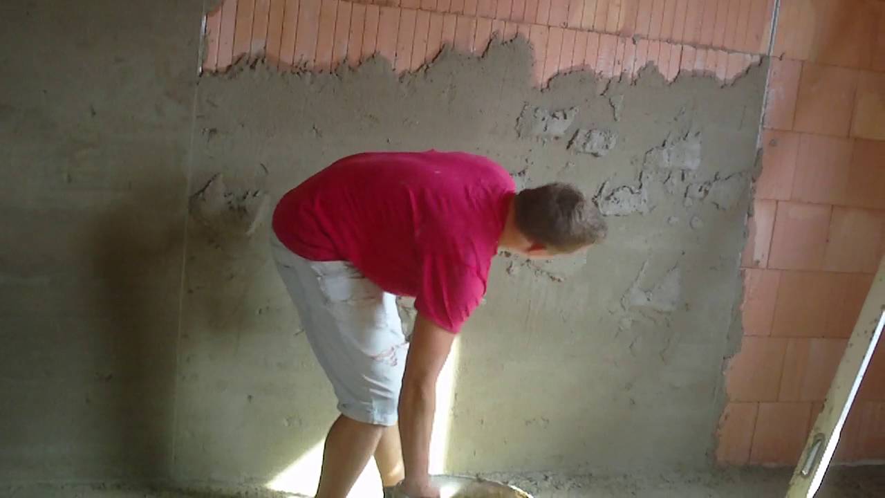 Vnitřní omítky postup