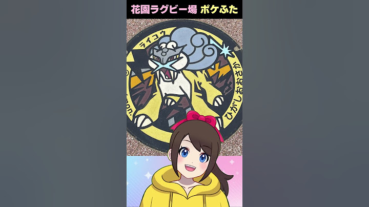 【ポケふた】ライコウかっこいい～！【ポケモン】【マンホール】【大阪】