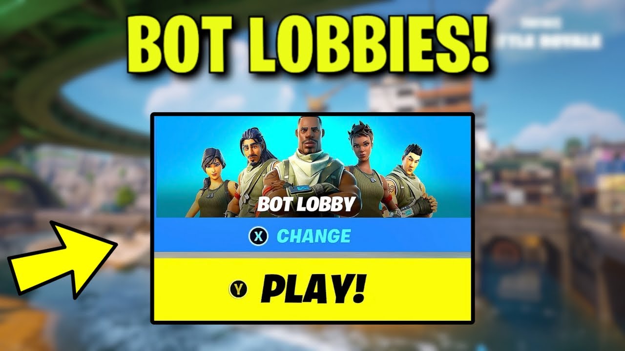 How to GET BOT LOBBIES in FORTNITE CHAPTER 6 SEASON 1! (Easy Tutorial ...