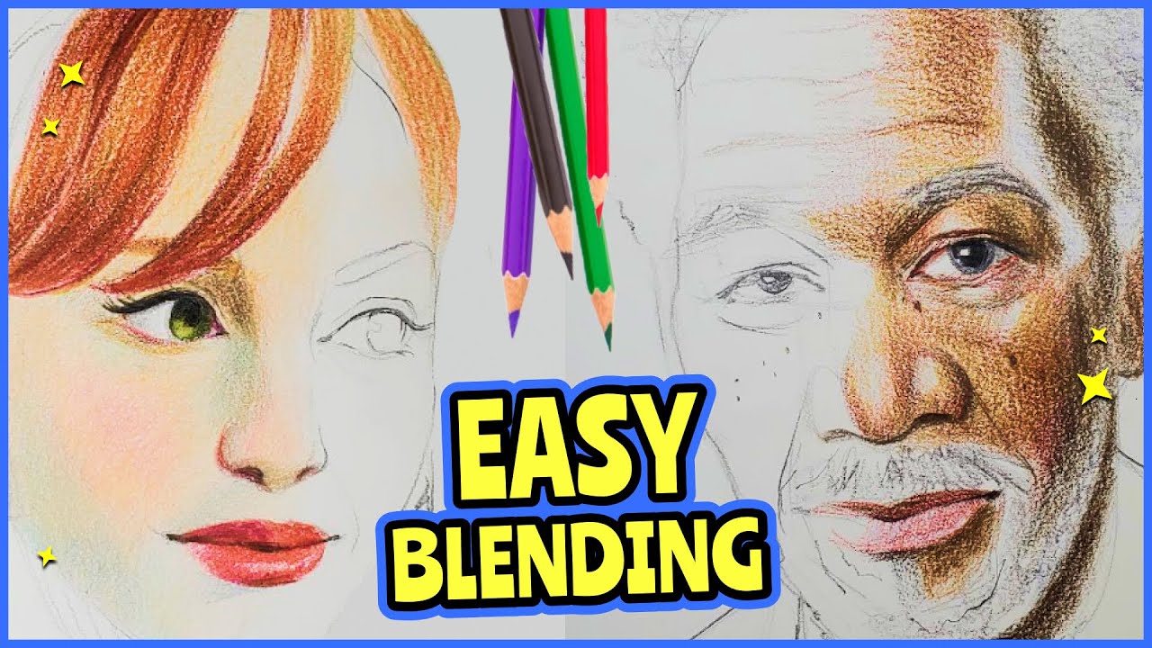 Draw SKIN TONES Like a Pro with Pencil Crayon!