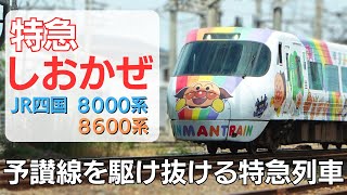 JR四国 特急しおかぜ 8000・8600系 特急電車