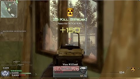 MW2 in 2025 - Clutch Nuke on Wasteland using UMP and ACR