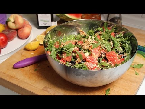 Video: Wassermelonensalat