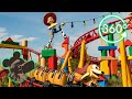 360º Ride on Slinky Dog Dash in Toy Story Land at Disney's Hollywood Studios