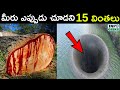 15 Mind blowing things you'll see for the first time in your life | మీరు ఎప్పుడు చూడని 15 వింతలు