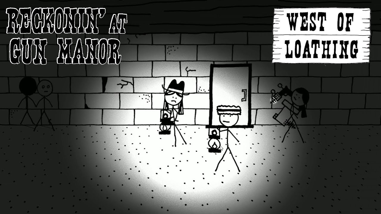 West of Loathing Reckoning at Gun Manor (Ep.5) The Silenter YouTube