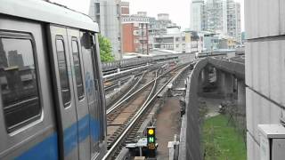 [歷史]台北捷運C301型007/008北中線北投[往南勢角]出站