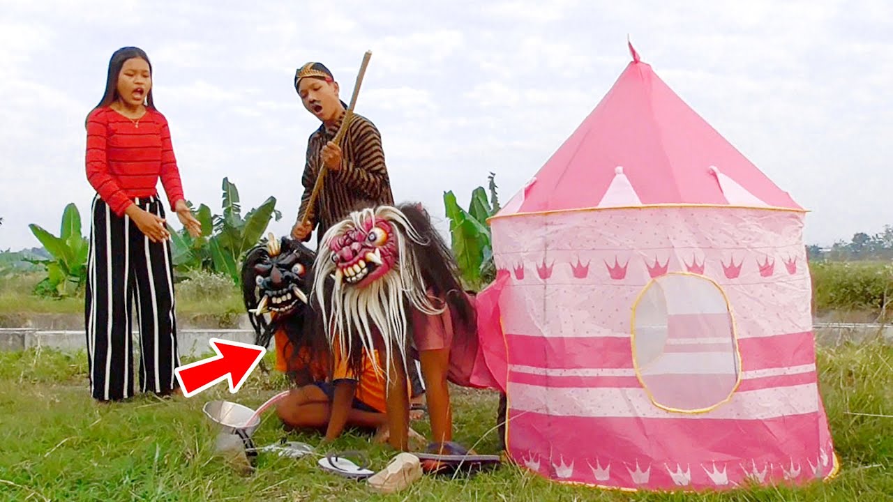 Cewek Diganggu Buto saat Camping ditolong mbah Joyo