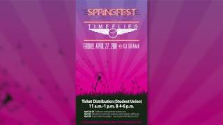 Springfest 2018 artist reveal