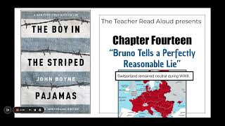 The Boy in the Striped Pajamas: Chapter 14: Bruno Tells a Perfectly Reasonable Lie