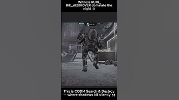“SHADOWS DON’T MISS ⚫💀🎯 | CODM Search & Destroy | Cinematic Thriller 🔥” #codmemulator #codmonpc