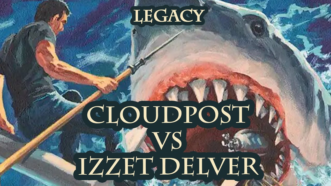 Mono Blue Cloudpost против UR Delver [MTG Legacy]