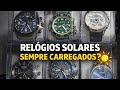 Setup pra manter relógios solares sempre carregados ☀️ #relogios #ecodrive #solartech