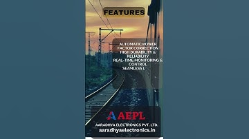 ⚡ Enhance Power Factor Efficiency - Aaradhya Electronics Contactorised APFC Controller! ⚡#viralvideo