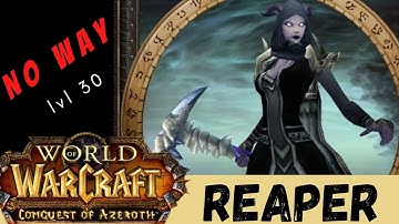 REAPER LVL 30 Review | Conquest of Azeroth | WoW with 21 Custom Classes