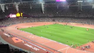 Usain Bolt's 200m Final - Olympic Park 9th August 2012