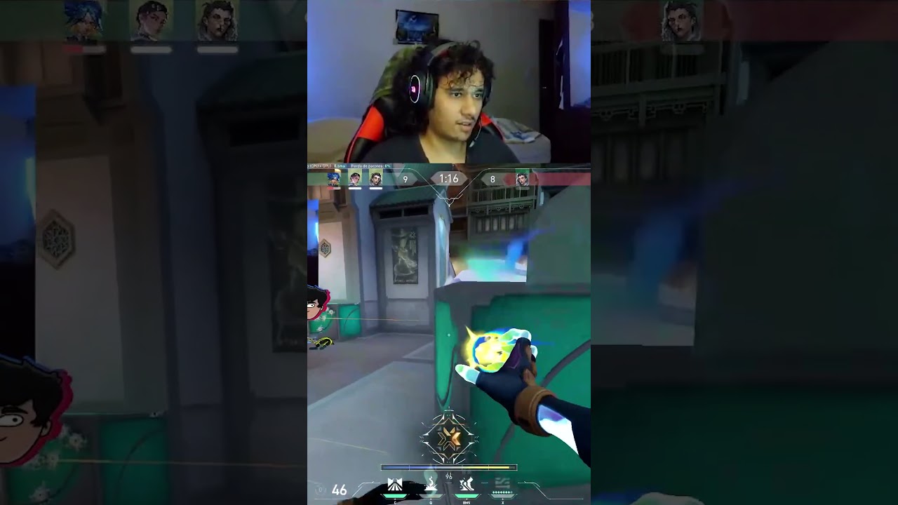 As vezes o ultimo do time e o melhor do time #valorantclips #valorant #valorant3k#twitch