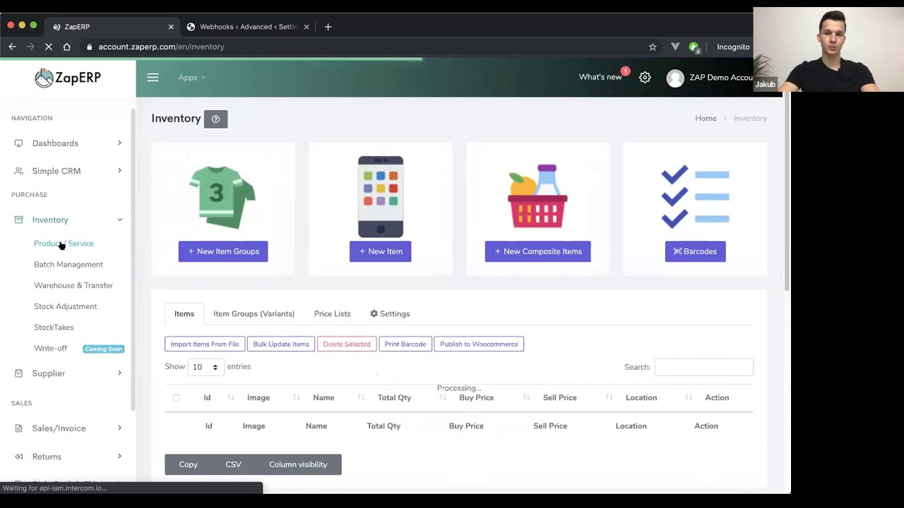 How To Use 2-Way eCommerce Integration Sync in ZapERP | PitchGround